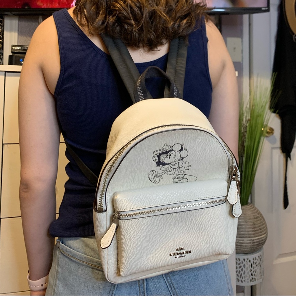 Coach Backpack Minnie Mouse Edition